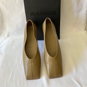 Jill Sander Leather Flat
